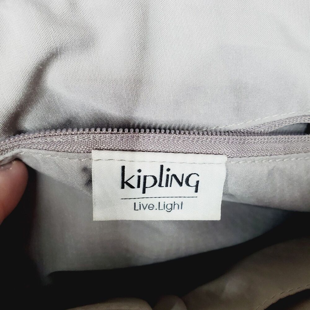 Kipling Felicity Pink Metallic Crossbody Womens Shoulder Bag Hiking Travel Bag - Picture 6 of 7